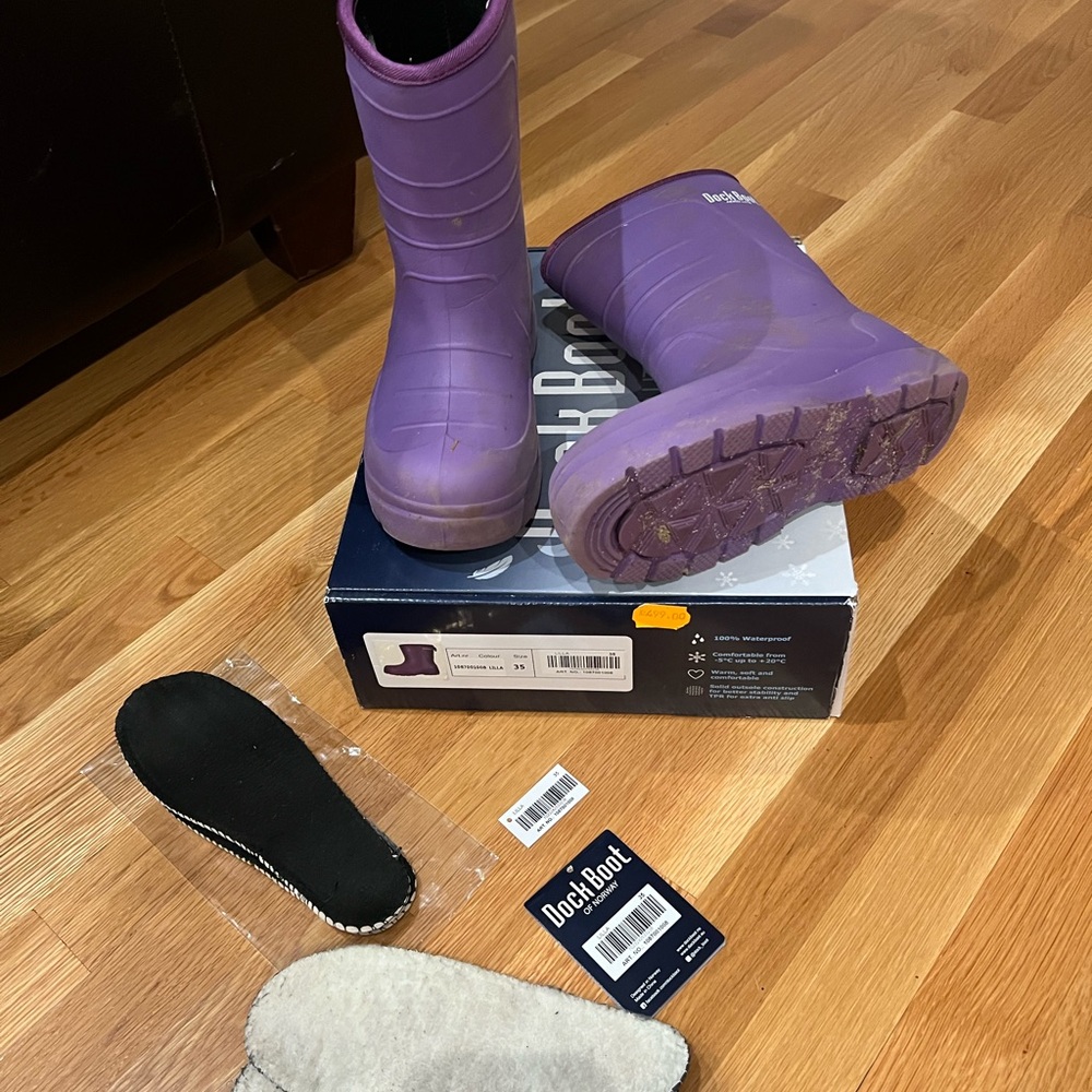 Bogs Vibrant Purple Kids' Boots